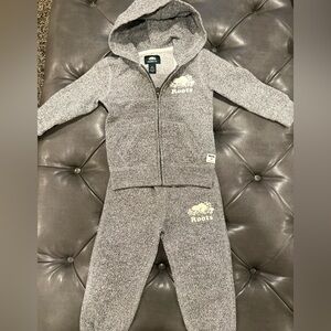 Toddler Roots Sweatshirt & Sweatpants Set 2T